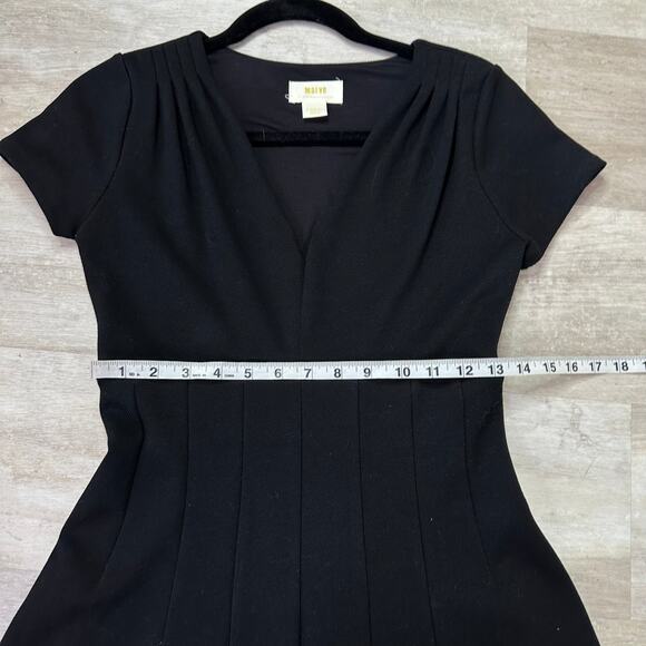 Anthropologie’s Maeve Lincoln Center Dress in Black - Picture 9 of 10